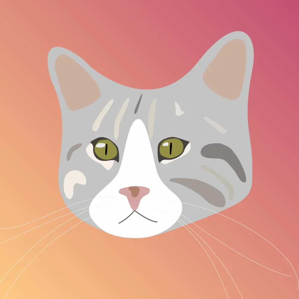 example smokey cat image